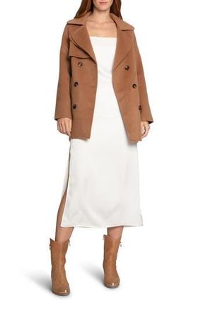 Belle & Bloom Wanna Be Loved Wool Blend Coat in Camel at Nordstrom Rack, Size X-Small