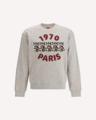 Kenzo Wild Tiger cotton Sweatshirt Male XL