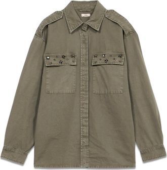 Oltre Mujer, Blusas y Camisas, Verde, Talla: 3XL