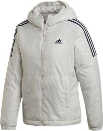 adidas (WMNS) adidas Essentials Thermal Hooded Jacket Asia Sizing Grey GH4600