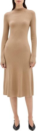 Theory Flare Midi Dress