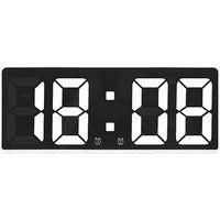 OEM Control De Hora/fecha/activaci&oacute;n De Sonido/cuenta Atr&aacute;s, As&iacute; Como Cinco Niveles De Brillo Y Volumen Para Las Alarmas - Carcasa Negra, Luz Blanca - Cre
