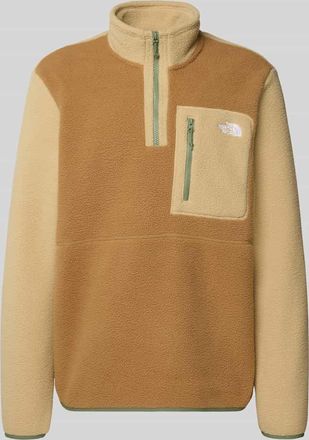 The North Face Sweatshirt mit Stehkragen in Camel, Größe XL