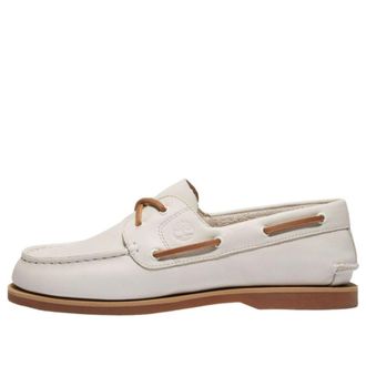 Timberland (WMNS) Timberland Classic Boat White TB0A2Q9XETD1