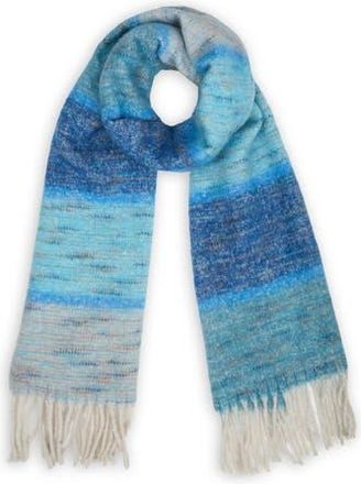 Saachi Stripe Oversize Scarf in Blue at Nordstrom Rack
