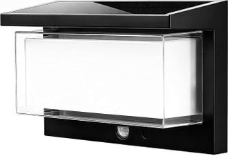 No Brand L&aacute;mpara Solar Para Patio Exterior, L&aacute;mpara Solar Dom&eacute;stica Con Sensor De Movimiento, Aplique Solar Impermeable Para Exteriores - Luz Blanca