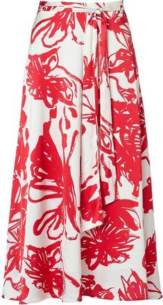 Mart Visser Carissa Print Rok Rood / Wit