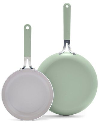 GreenLife Dream 8In & 10In Fry Pan Set