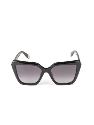 Furla Womens Sunglasses Glossy Black Acetate