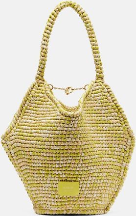 Khaite Borsa Lotus Mini in rafia