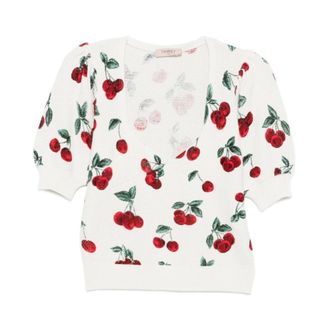 Twinset Round-neck Knitwear - female - Twinset - Round-neck Knitwear - Multicolor - XS - Knitwear