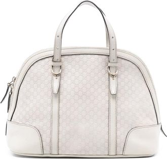 Gucci Pre-owned Gucci Small Microguccissima Nice Dome Satchel 309617 002404