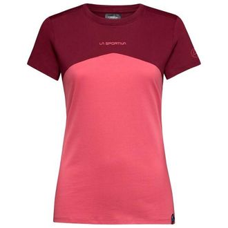 La Sportiva Roof T-Shirt T-Shirt f&uuml;r Damen | rosa/rot