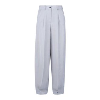 Liviana Conti Wide Trousers, female, Gray, Size: XS Pantalone Gareth