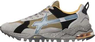 W6YZ Breeze 3-M Sneakers - Heren - Sneakers - Grijs - 42 EU - Su&egrave;de - Schoenen
