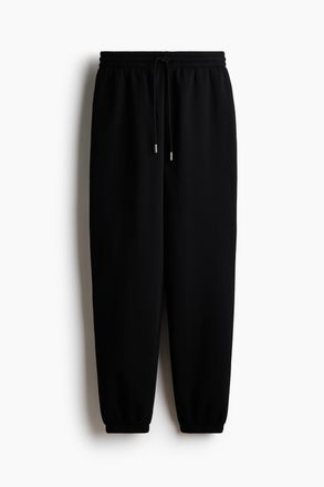 H&M Sweatpants aus Baumwollmix - Schwarz