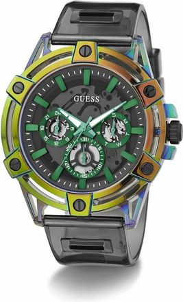 Guess Tucker - Heren - Horloges - Veelkleurig - ONE Size - Nylon - Accessoires