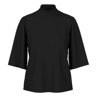 Marc Cain Dames, Tops, Zwart, Maat: 2XL Katoen