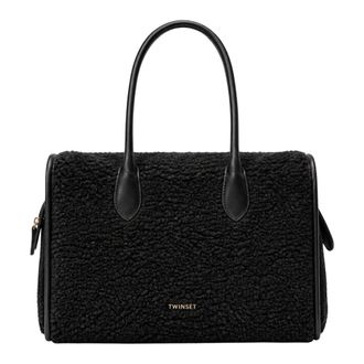 Twinset Tote Bag - Dames - Handtassen - Zwart - ONE Size - Polyester - Tassen