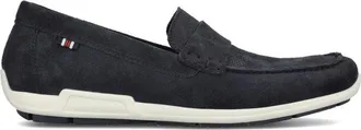 Rieker Stijlvolle blauwe su&egrave;de loafers - Heren - Loafers - Blauw - 43 EU - Su&egrave;de - Schoenen