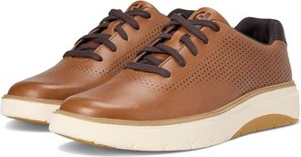 Cole Haan Grandpro Featherarc Laser Sneakers Mens Lace-up Boots British Tan/Ivory : 7 D - Medium, Leather/Rubber