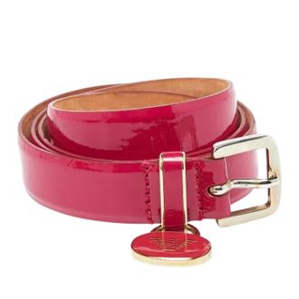 Armani Pre-owned Leather belts - Dames - Vintage Accessoires - Roze - ONE Size - Leer - Vintage