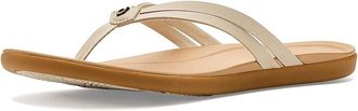 Olukai Hoopio Hui Womens Sandals Tapa/Warm Sand : 11 B - Medium, Leather