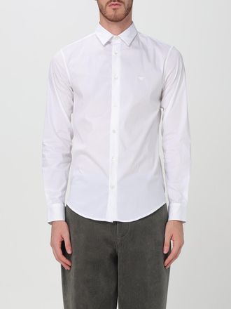 Emporio Armani Langere Mouwen Overhemd Klassieke Pasvorm