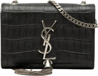 Saint Laurent Pre-owned borse di pelle a tracolla - - Pre-owned - Donna - Nero - ONE SIZE