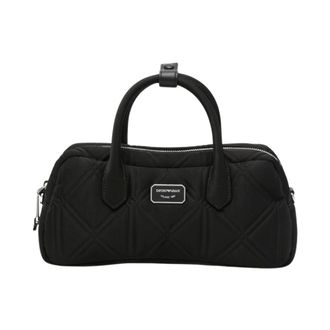 Emporio Armani Dames, Tassen, Zwart, Maat: ONE Size Leer
