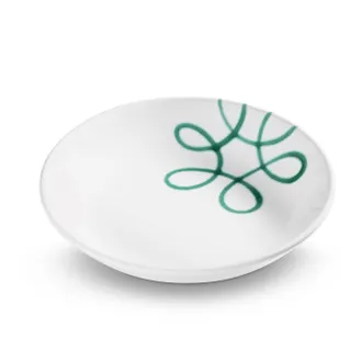 Gmundner Keramik Gmundner Keramik - Gmundner Ceramics Pur Plato Hondo Verde Flameado Taza (&oslash; 20cm)