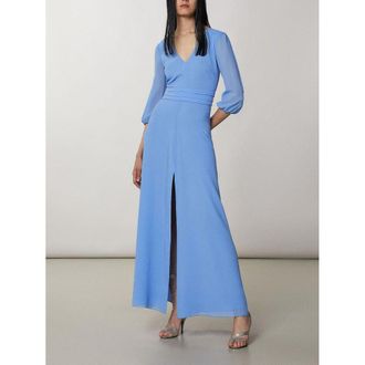 Patrizia Pepe Blue Polyester Casual Womens Dress