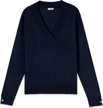 Oltre Maglione Girocollo - - Knitwear - Donna - Blu - XL