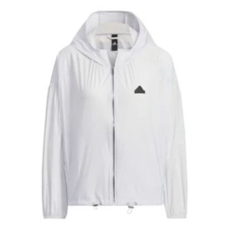 adidas (WMNS) adidas Tech UPF Hooded Jacket Asia Sizing White IM8835