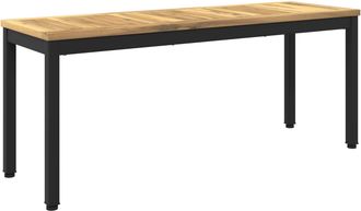 vidaXL Banco De Jard&iacute;n 108,5 X 35 X 45 Cm Madera De Acacia S&oacute;lida Vidaxl