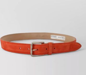 Dolce & Gabbana suede leather belt