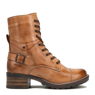 Taos Womens Crave Leather Boots In Caramel