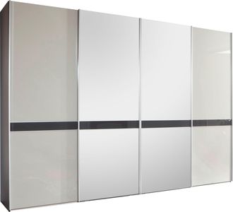 Wiemann Schwebetürenschrank »Rialto« hochwertige Glas- und Spiegelfront mit Querriegel