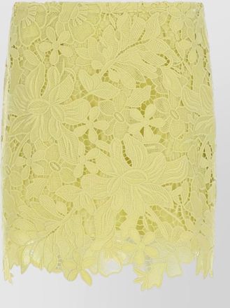Sportmax macram&eacute; mini skirt