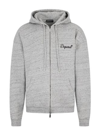 Dsquared2 Grey D2 Signature Hoodie