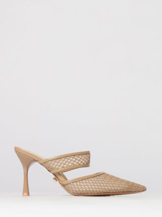 Twentyfourhaitch Dianis Faux Leather and Nylon Mules
