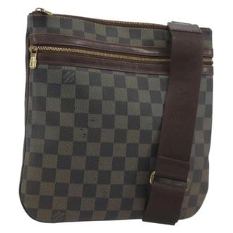 Louis Vuitton Tweedehands Canvas Louis Vuitton tassen - Dames - Pre-owned - Bruin - Maat: ONE Size