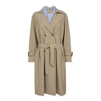 Mos Mosh Trench Coats, female, Beige, Size: XS Trench Coats