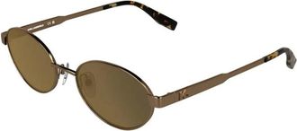 Karl Lagerfeld Kl366S Sunglasses - female - Karl Lagerfeld - Sunglasses - Brown - 54 MM - Accessories