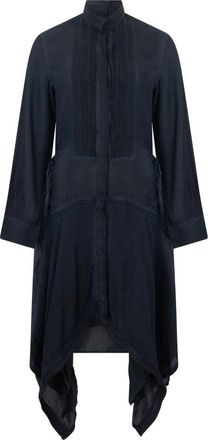Diesel Elegant Long Dress - Dames - Shirt Kleedjes - Blauw - 3XS - Kleedjes