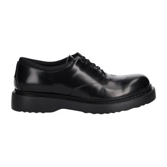 Filling Pieces Laced Schoenen - Heren - Veterschoenen - Zwart - 45 EU - Leer - Schoenen