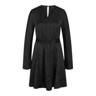 Bruuns Bazaar Acaciabbfrais Jurk met Ceintuur - Dames - Korte kleedjes - Zwart - XL - Kleedjes