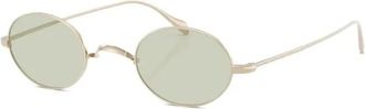 Oliver Peoples Sunglasses, male, Yellow, Size: 43 MM Ov1185 5344 Eyeglasses