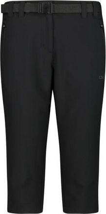 F.lli Campagnolo Stretch Capri Shorts f&uuml;r Damen | schwarz