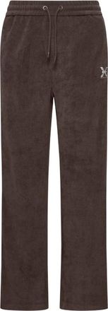 John Richmond Trainingsbroeken - Heren - Sweatpants - Bruin - S - Katoen - Broeken